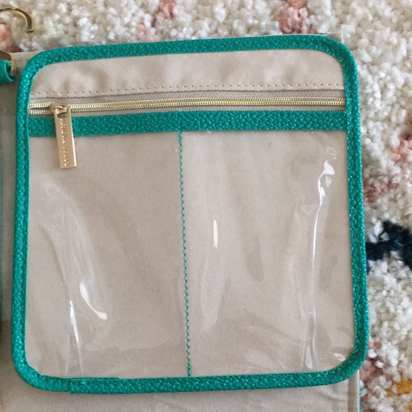 Jet Set Travel Case Kendra Turquoise with Dust Bag - Picture 11 of 16